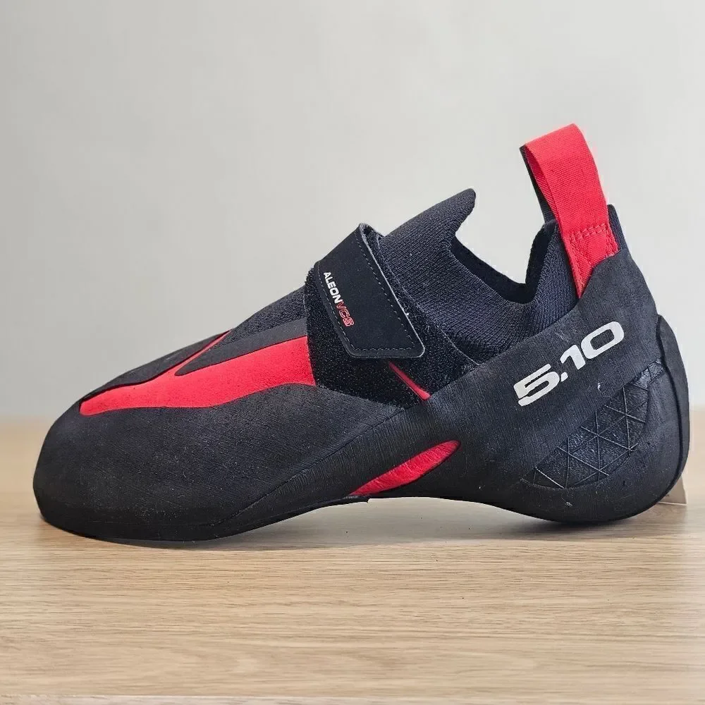 Adidas Five Ten Aleon Climbing Shoes Men's 11 Black Red Stealth C4 BC0861 510